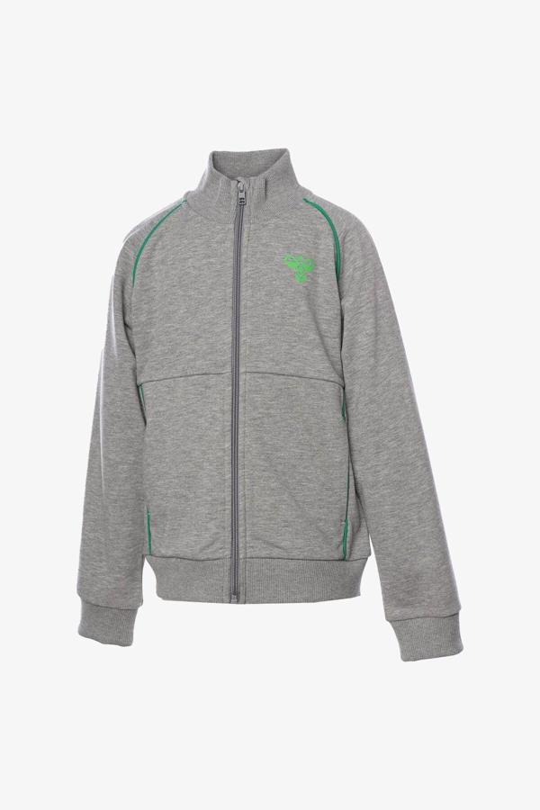 Hummel Hmlkevin Zip Çocuk Gri Eşofman Üstü 921791-2006 - Image 1