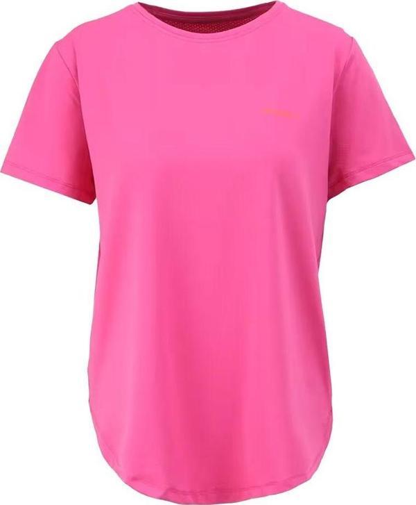 Merrell Tyme Kadın Pembe Koşu Tişört Kadın Koşu T-Shırt M3Tyme - Image 1