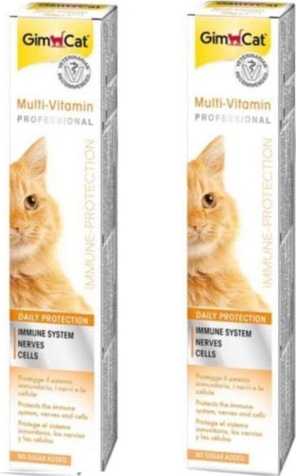 Gimcat Multi Vitamin Paste Kedi Macunu 20 Gr * 2 Adet - Image 1