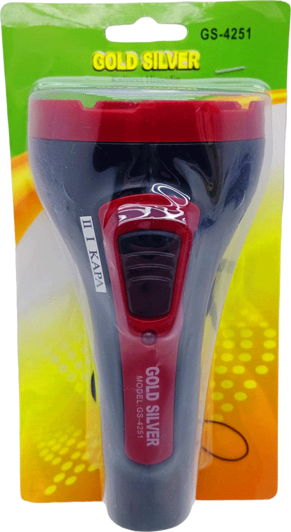 15W TEK LED ŞARJLI EL FENERİ (4401) - Image 1