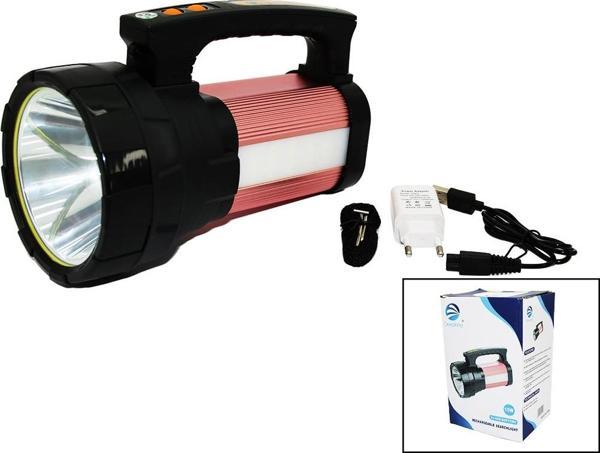 2İN1 15W COB LED - 28LED ŞARJLI EL FENERİ - PROJEKTÖR1000MT- POWERBANK - SU GEÇİRMEZ (4401) - Image 1