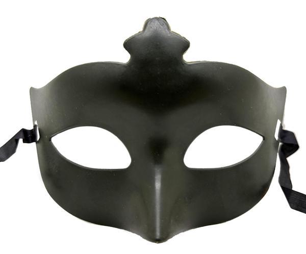 Haki Yeşil Renk Masquerade Kostüm Partisi Venedik Balo Maskesi (4401) - Image 1