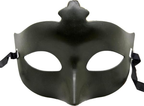 Haki Yeşil Renk Masquerade Kostüm Partisi Venedik Balo Maskesi (4401) - Image 1