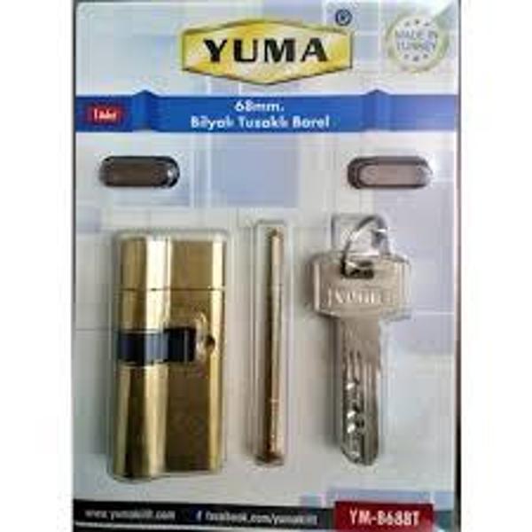 TUZAKLI BİLYALI SARI BAREL 68MM (4401) - Image 1