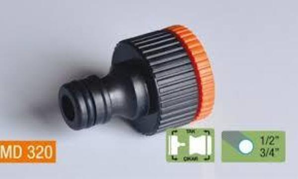 MUSLUK BAĞLANTI ADAPTÖRÜ DİŞİ 1/2-3/4 (4401) - Image 1