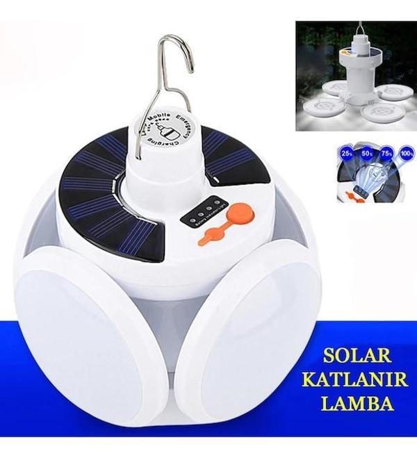 Solar 5 Kanatlı Kamp Lambası (4401) - Image 1