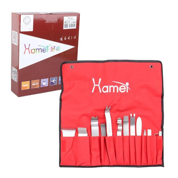 ARAÇ İÇİ SES SİSTEMİ SÖKME - LASTİK SÖKME -  KAPI DÜZELTME ÇIKARMA TAKIMI PASLANMAZ ÇELİK (4401) - Image 1