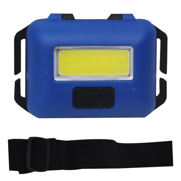 10 WATT COB LEDLİ PİLLİ MİNİ KAFA FENERİ (4401) - Image 1