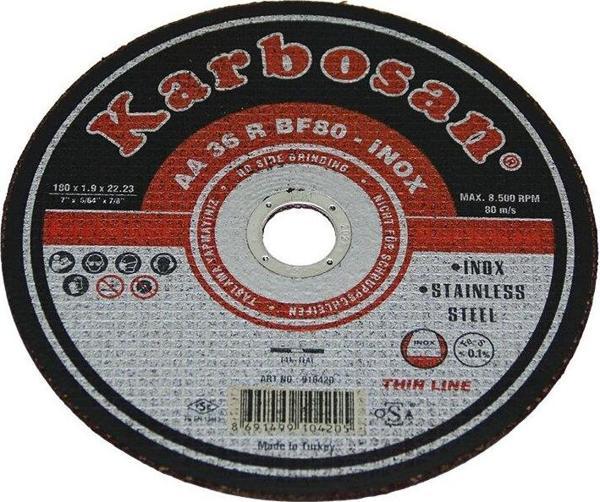 İNOX METAL KESİCİ DİSK 180MMX1.9X22 (4401) - Image 1