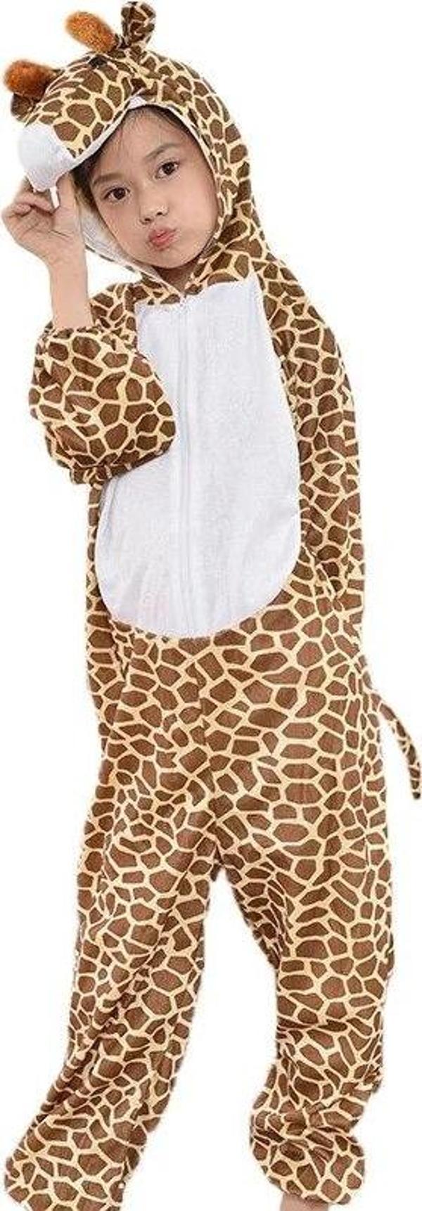 Çocuk Zürafa Kostümü 2-3 Yaş 80 cm (4401) - Image 1