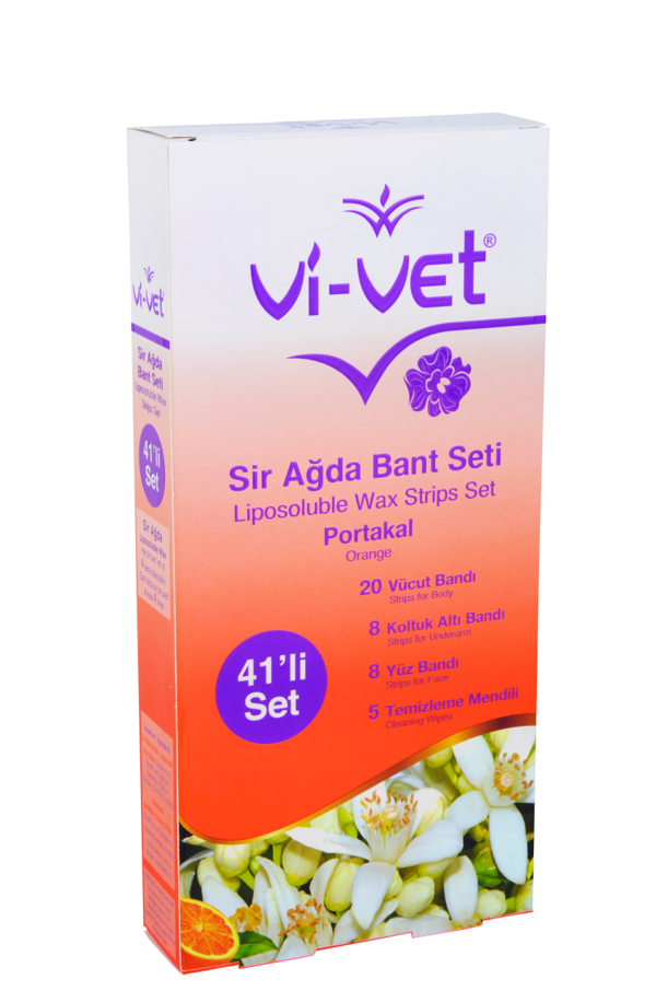 41 PARÇA  PORTAKAL SİR AĞDA BANT SET (4401) - Image 1