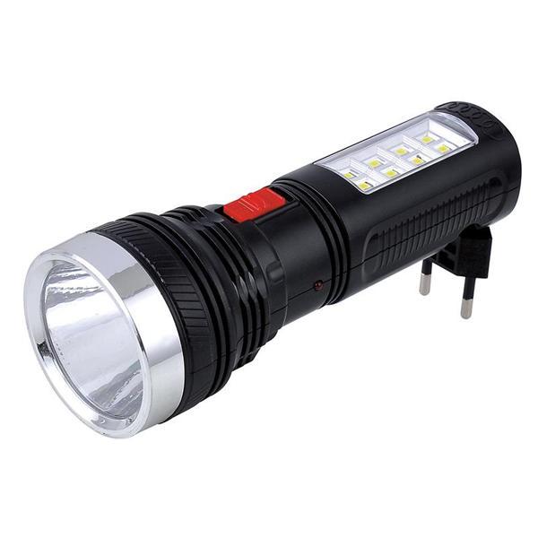 1 WATT 8 SMD LEDLİ ŞARJLI EL FENERİ (4401) - Image 1
