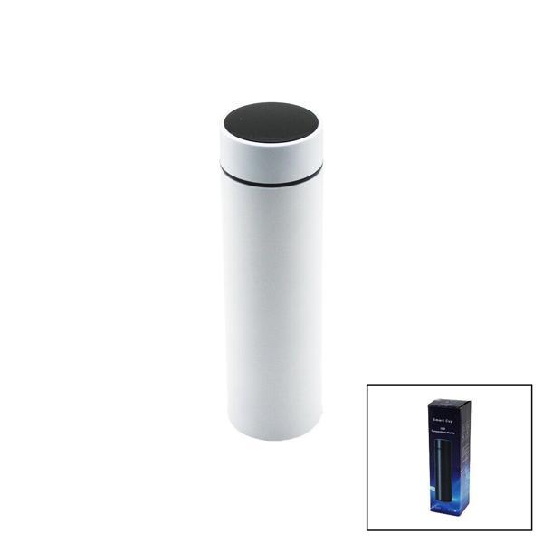 BEYAZ LED DERECE GÖSTERGELİ   304-ÇELİK  TERMOS  500ML  FİLTRELİ 12 SAAT SICAK - SOĞUK TUTMA (4401) - Image 1