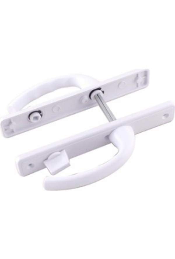 POŞETLİ BANYO-WC - KİLİTLİ BEYAZ PVC KAPI KOLU (4401) - Image 1