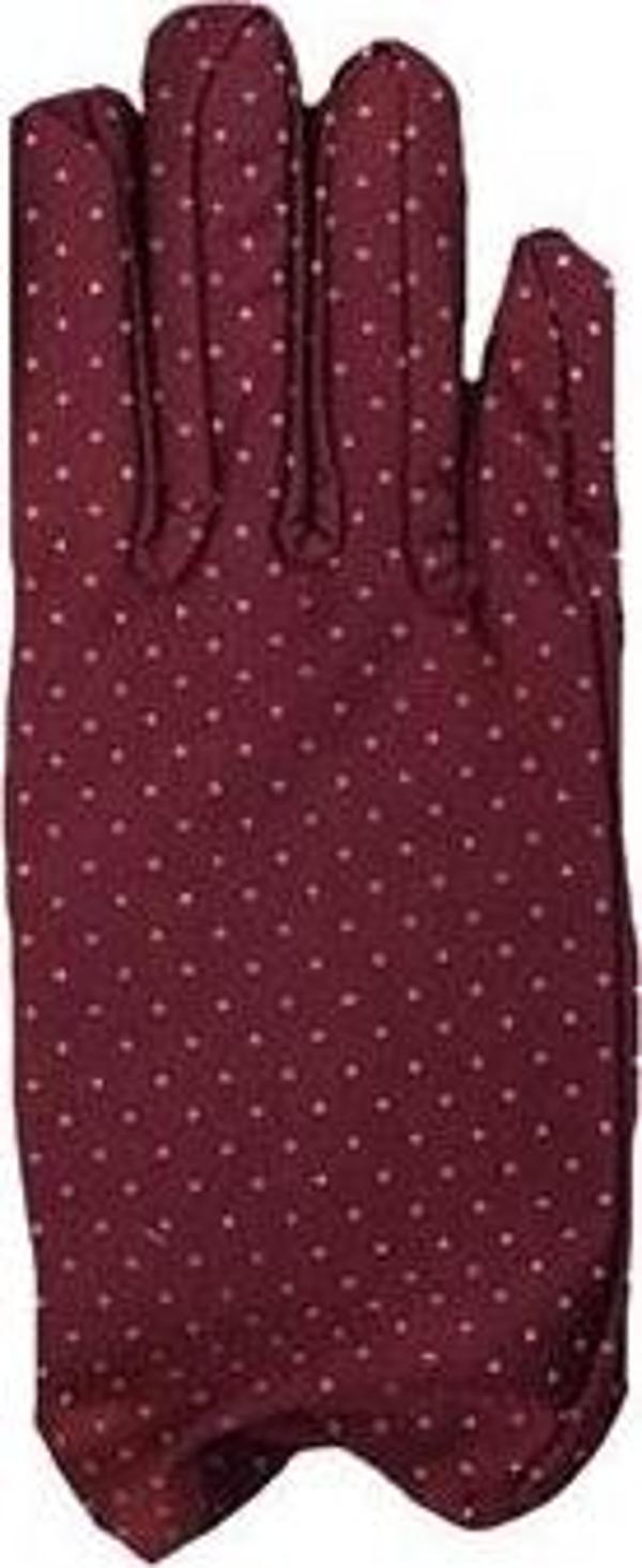 Bordo Renk Puanlı Çocuk Eldiveni (4401) - Image 1