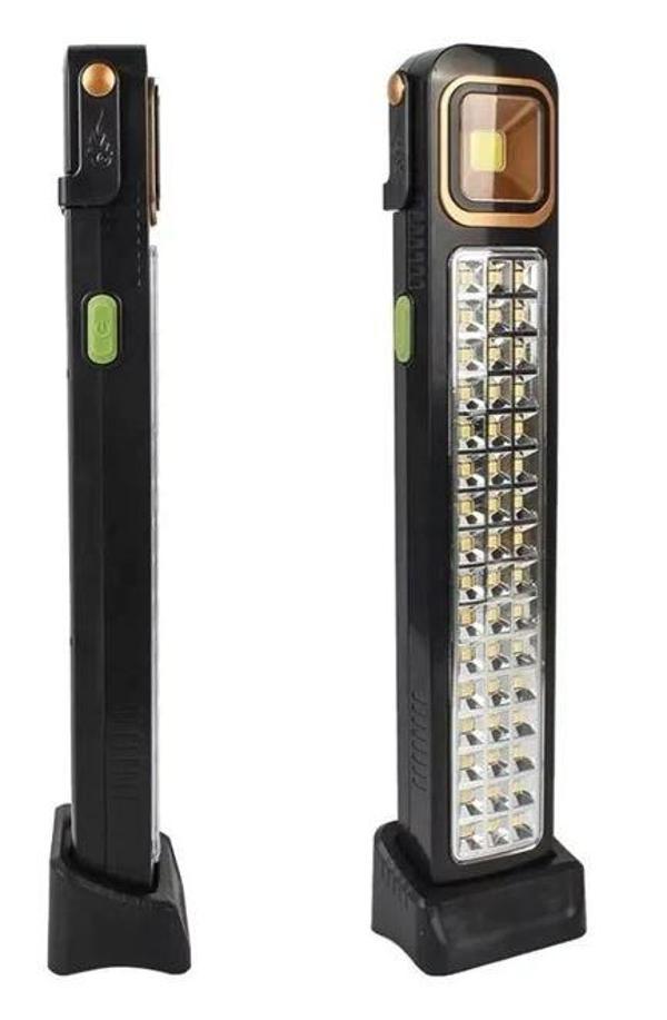 2 WATT COB LED + 48 LEDLİ SOLAR ŞARJLI IŞILDAK (4401) - Image 1