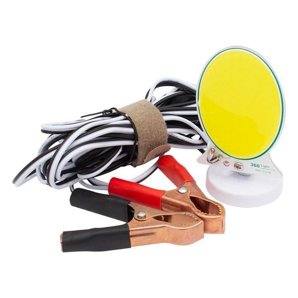 TM-24 COB LEDLİ 13 WATT AKÜ MAŞALI 4 METRE KABLOLU TAŞINABİLİR SEYYAR PANEL LAMBA (4401) - Image 1
