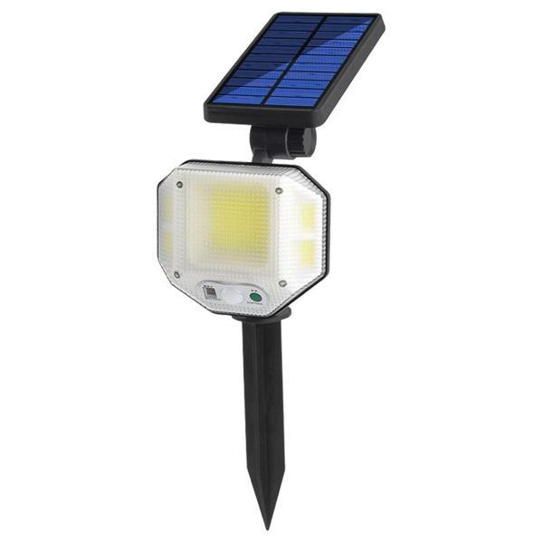 SENSÖRLÜ KUMANDALI 3 KADEMELİ SOLARLI BAHÇE AYDINLATMA LAMBASI (4401) - Image 1