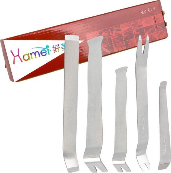 ARAÇ İÇİ SES SİSTEMİ SÖKME - LASTİK SÖKME -  KAPI DÜZELTME ÇIKARMA SETİ ÇELİK METAL (4401) - Image 1