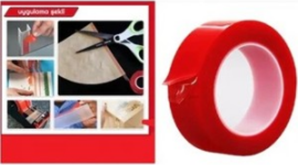 MEG K13-173 18MMX5MT AKRİLİK SİLİKONİZE BANT (4401) - Image 1