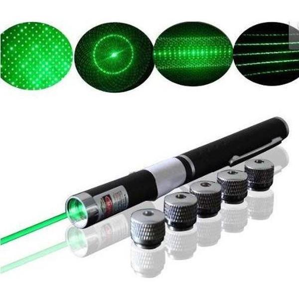Yeşil Lazer Pointer USB Şarjlı 5 km Etki Alanı! (4401) - Image 1