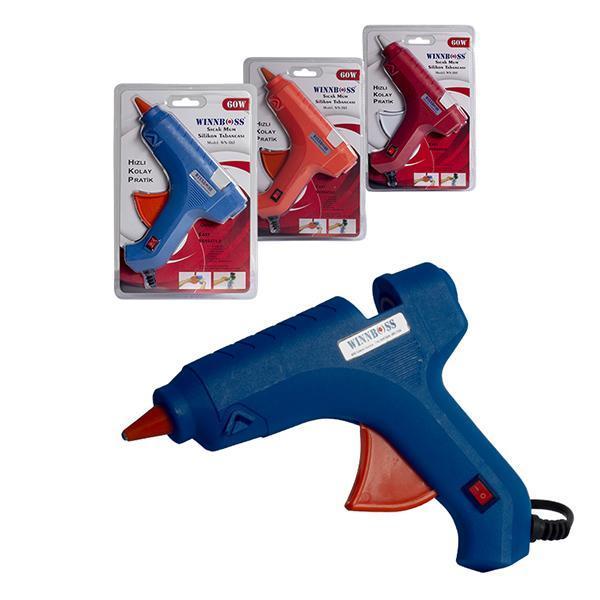WINNBOSS WN-1162 40 WATT ANAHTARLI SICAK MUM SİLİKON TABANCASI (4401) - Image 1