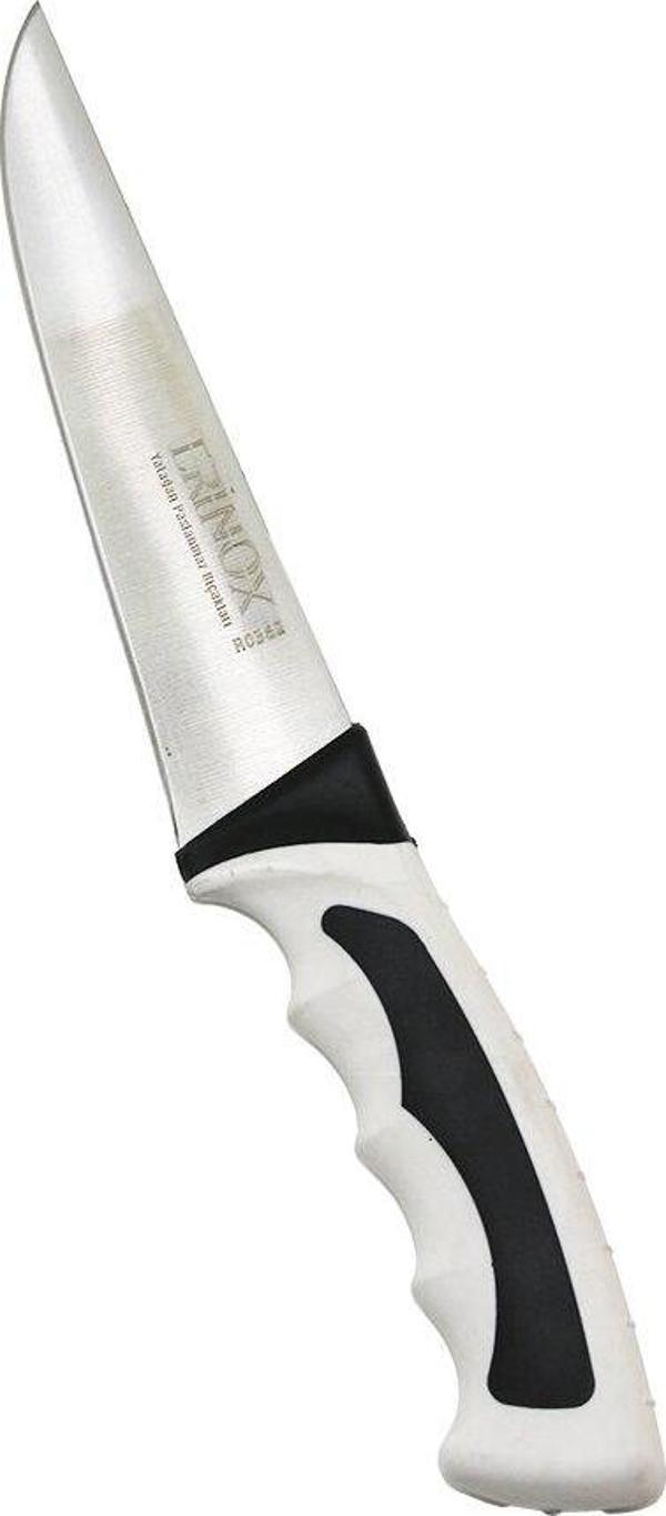 NO-2   KASAP  ET BIÇAK   SOFT ÇİFT BASKI RENKLİ PLASTİK SAPLI (4401) - Image 1