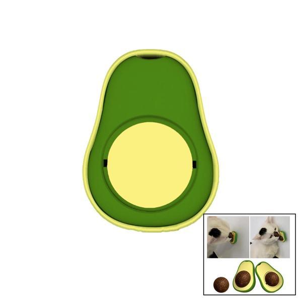 AVOCADO KEDİ NANESİ AVOKADO YAPIŞKANLI PLASTİK KUTULU PET SHOP (4401) - Image 1