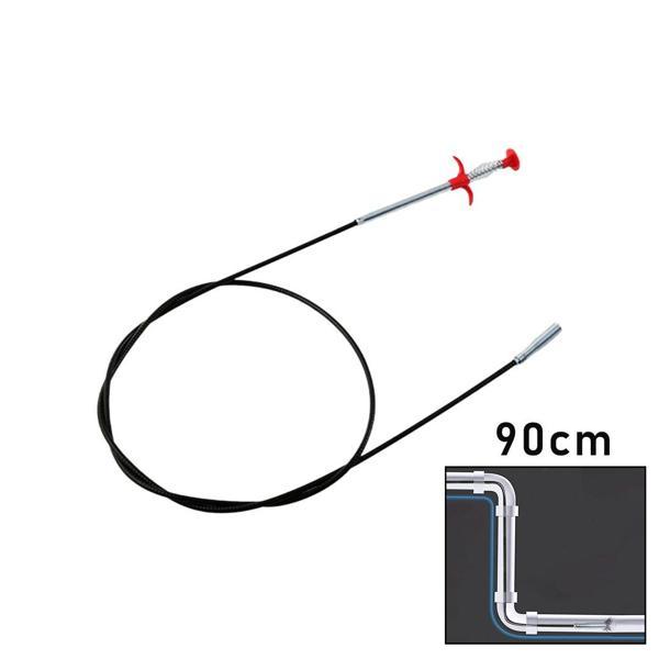 90CM YAYLI - KISKAÇ LAVABO - GİDER VB.TEMİZLEME - ÇOK AMAÇLI ÇUBUK (4401) - Image 1