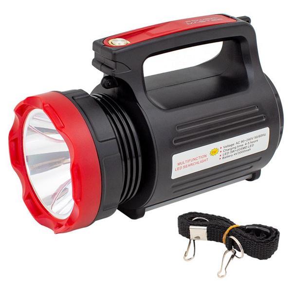 5 WATT 20 SMD LEDLİ USBLİ ŞARJLI EL FENERİ (4401) - Image 1