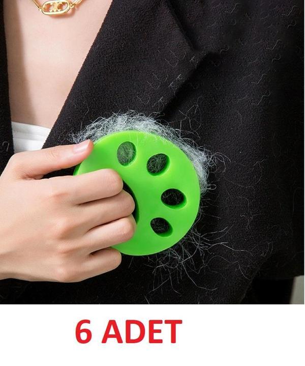 Çamaşır Makinesi Ve Evcil Hayvanlar İçin Tüy Toplayıcı Yıkanabilir Aparat 6 Adet (4401) - Image 1