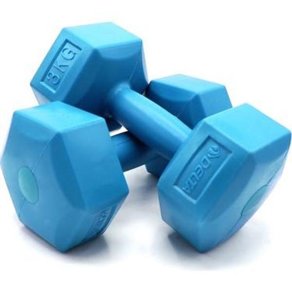 3KG PLASTİK KÖŞELİ DAMBIL 2 PARÇA (4401) - Image 1