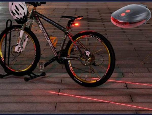 Lazer Güvenlik Şeritli Bisiklet Stop Lambası (4401) - Image 1