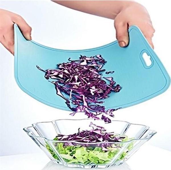 Bükülebilir Esnek Kesme Matı Meyve Sebze Doğrama Kesme Tahtası 20x30 cm (4401) - Image 1
