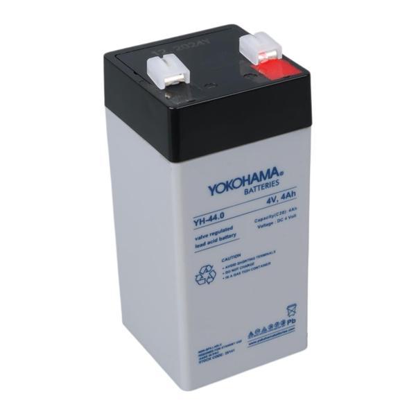 YOKOHAMA YH-44.0 4 VOLT - 4 AMPER DİK KURU AKÜ (46 X 46 X 100 MM) (4401) - Image 1