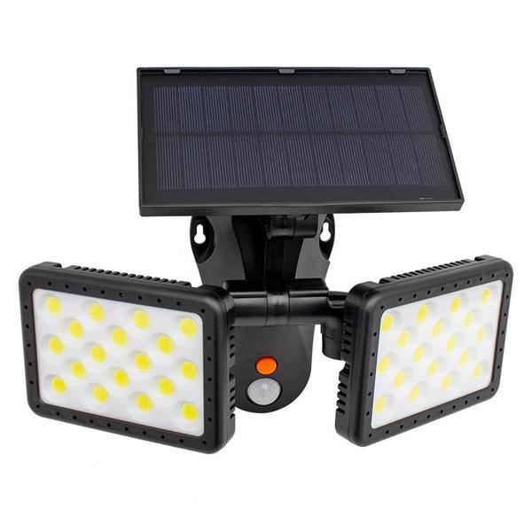 W770B SENSÖRLÜ 36 COB LEDLİ SOLAR AYDINLATMALI DUVAR LAMBASI (4401) - Image 1