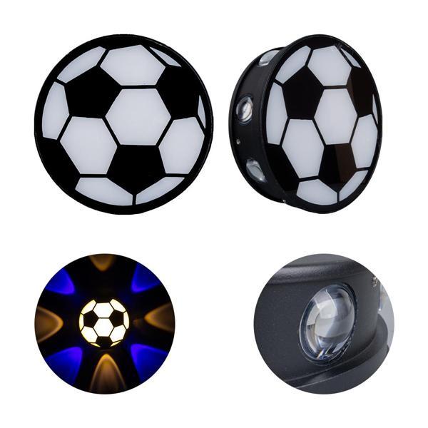 GÜN IŞIĞI - MAVİ FUTBOL TOPU DEKORATİF LED DUVAR APLİK (4401) - Image 1