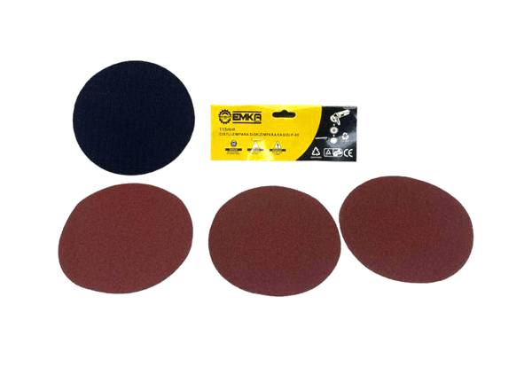 CIRTLI DİSK ZIMPARA 115MM YEDEKLİ (4401) - Image 1