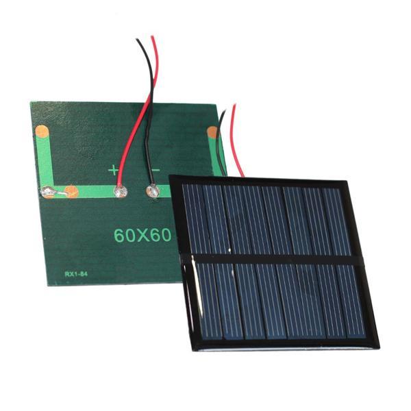 SOLAR GÜNEŞ PANELİ 60 X 60 MM 4.2 VOLT 0.6 WATT (ÖĞRENCİLER İÇİN) (4401) - Image 1