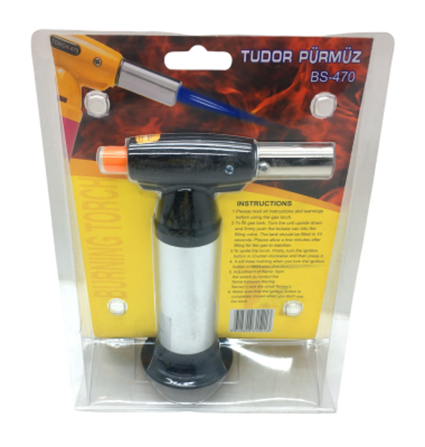 PÜRMÜZ TORCH NARGİLE ÇAKMAK BS-470 (4401) - Image 1