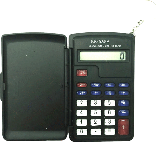 8 HANELİ HESAP MAKİNESİ KK-568A-510D (4401) - Image 1