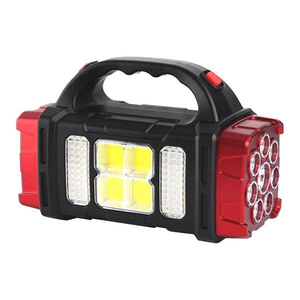 HB-1678 SOLARLI USB ÇIKIŞLI ŞARJ EDİLEBİLİR 38 WATT KAMP FENERİ (4401) - Image 1