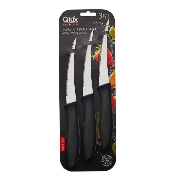 MAGIC 3PCS TIRTIRLI MEYVE BIÇAK (4401) - Image 1