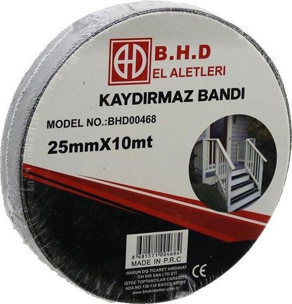 25MM X 10MT KAYDIRMAZ SİYAH BANT (4401) - Image 1
