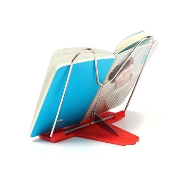 Portatif Ayarlanabilir Metal Kitap Okuma Standı Aparatı Aleti (4401) - Image 1