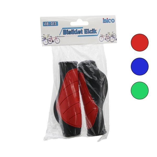 2 PCS SET RENKLİ - SİLİKON BİSİKLET ELCİK (4401) - Image 1