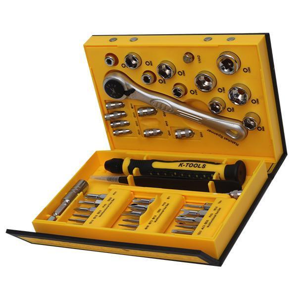 K-1678 41 PARÇA MEKANİK VE ELEKTRONİK TAMİRCİ TORNAVİDA TAKIMI (4401) - Image 1