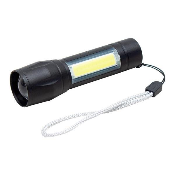 METAL FLASHLIGHT POWER LEDLİ ŞARJLI EL FENERİ (4401) - Image 1