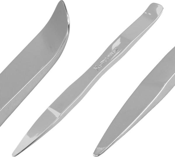 ARAÇ İÇİ SES SİSTEMİ SÖKME LEVYESİ KROM KAPLAMA ÇELİK (5X170MM) (4401) - Image 1