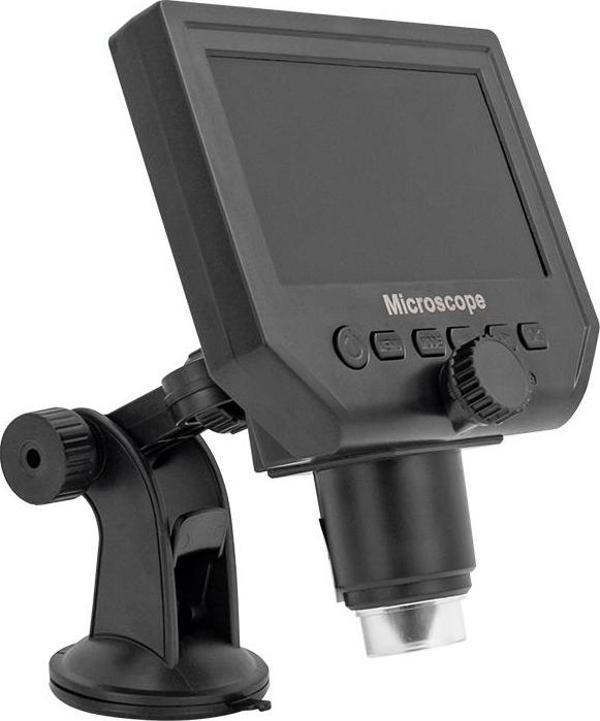 4.3 LCD DIGITAL EKRANLI 3.6 MP HD TAŞINABİLİR MİKROSKOP (1-600X ZOOM-LİTYUM PİLLİ) (4401) - Image 1
